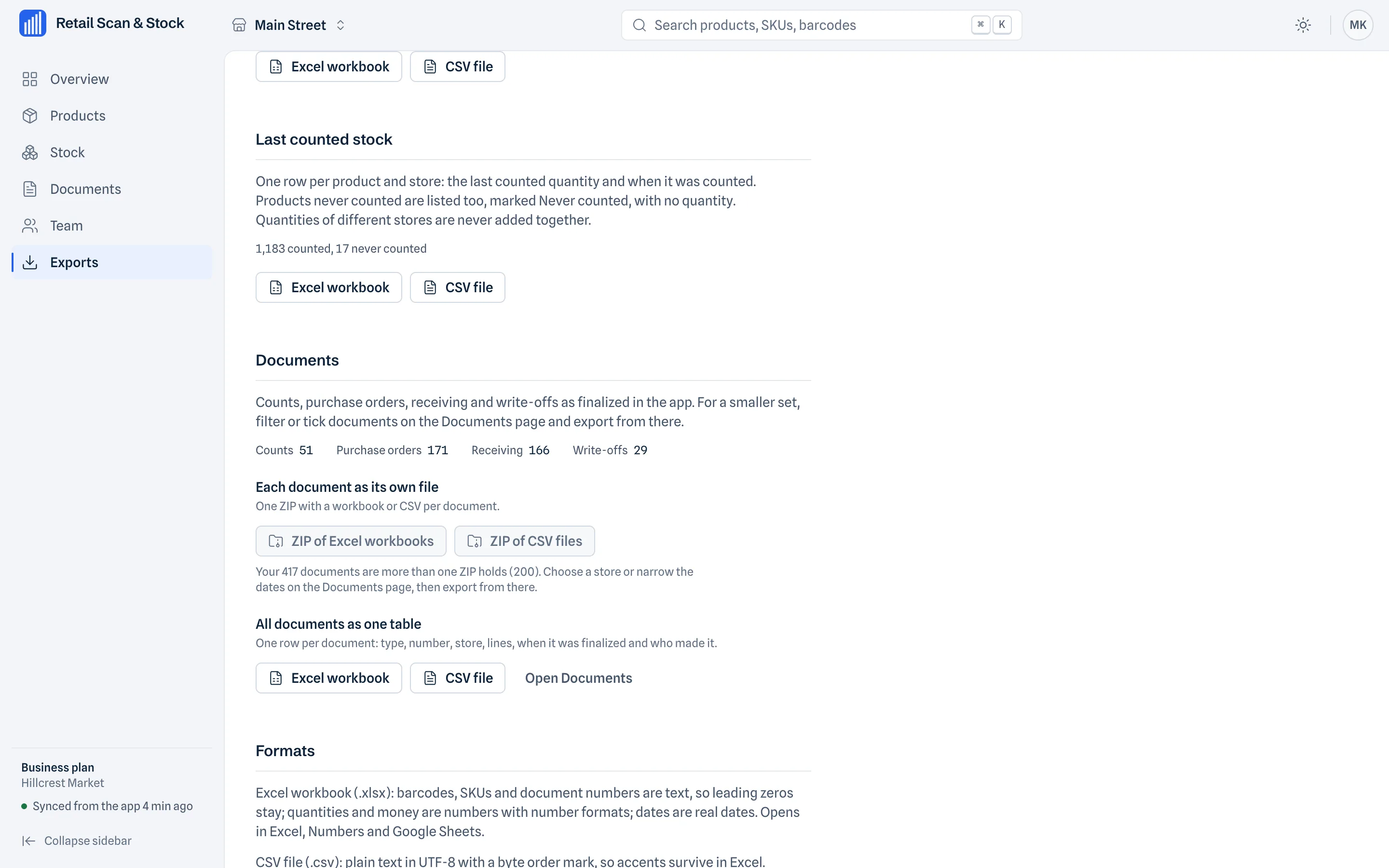 Files ready for your next step · Web cabinet